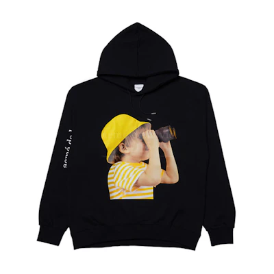 acmé de la vie ADLV Yellow Bucket Kid Hoodie Black () ADLV-21FW-HDBKBF-YBK