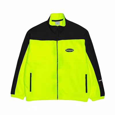 acmé de la vie ADLV Yellow Unisex Loose Fit Casual Track Jacket ADLV-20FW-JKFCSP-NYL