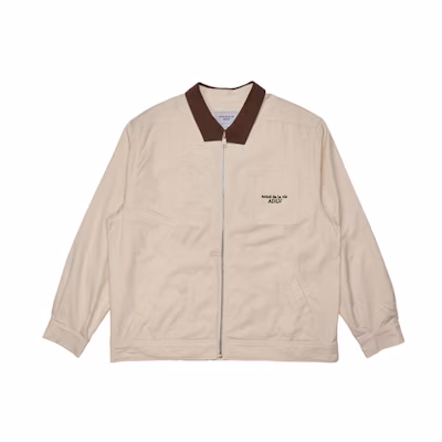 acmé de la vie Floral Print Jacket Unisex Cream Color ADLV-22SS-JKAFTK-CRM