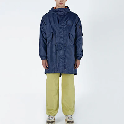 acmé de la vie Hoodie Oversized Navy Blue Jaket Casual Solid ADLV-21FW-JKFTVW-NVY Details for acmé de la vie Hoodie Oversized Navy Blue Jaket Casual Solid ADLV-21FW-JKFTVW-NVY