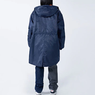 acmé de la vie Hoodie Oversized Navy Blue Jaket Casual Solid ADLV-21FW-JKFTVW-NVY Sizing acmé de la vie Hoodie Oversized Navy Blue Jaket Casual Solid ADLV-21FW-JKFTVW-NVY