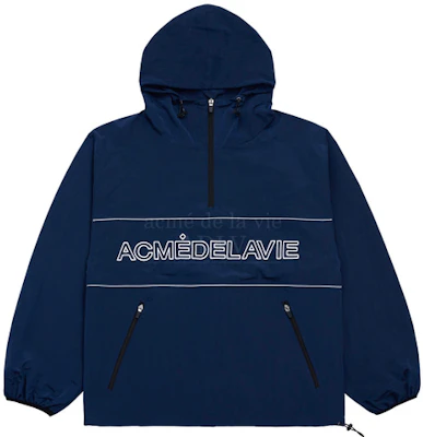 acmé de la vie Jaket Hoodie Logo Reflektif Unisex Biru Dongker Nylon ADLV-21SS-OTAPPS-NVY Order acmé de la vie Jaket Hoodie Logo Reflektif Unisex Biru Dongker Nylon ADLV-21SS-OTAPPS-NVY