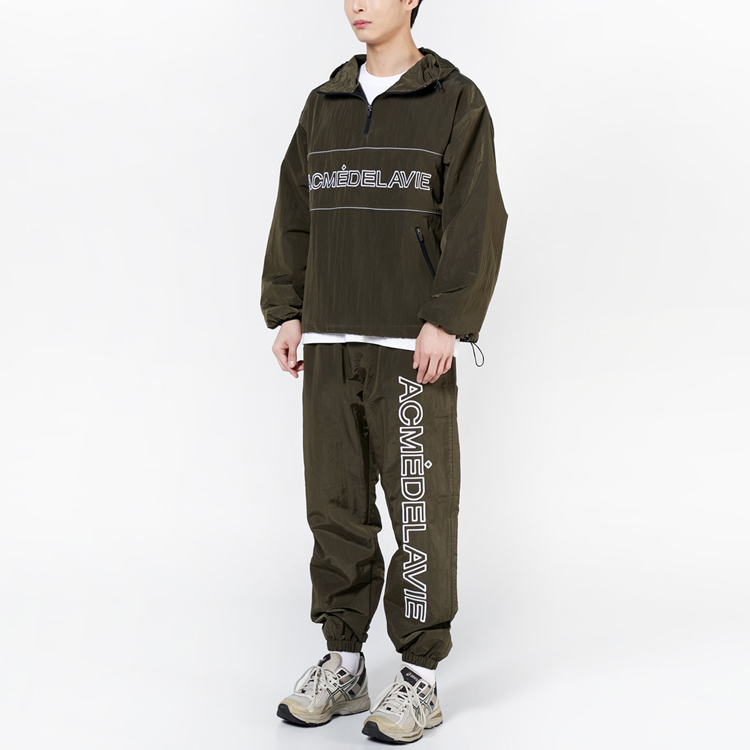 Details for Jaket Nylon Hoodie Unisex acmé de la vie Logo Reflective Abu-Arang ADLV-21SS-OTAPPS-KKI