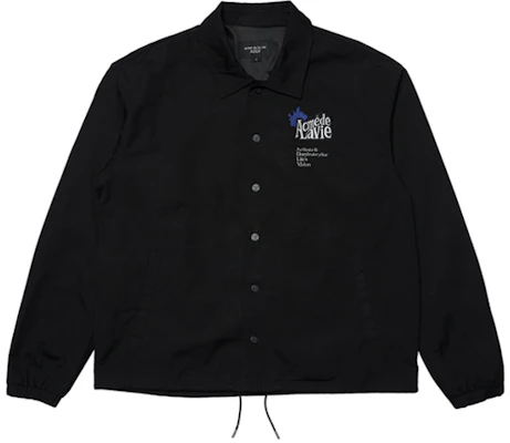 acmé de la vie Jaket Oversized Coach Bordir SS22 Unisex Hitam ADLV-22SS-JKEWCC-BLK Buy acmé de la vie Jaket Oversized Coach Bordir SS22 Unisex Hitam ADLV-22SS-JKEWCC-BLK