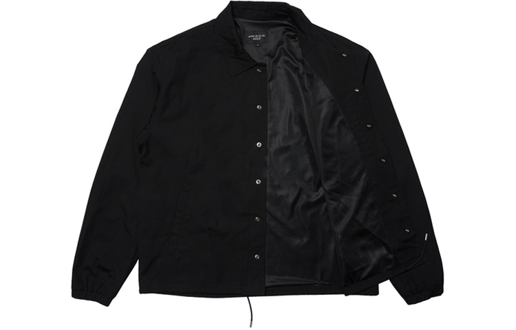Lookbook acmé de la vie Jaket Oversized Coach Bordir SS22 Unisex Hitam ADLV-22SS-JKEWCC-BLK