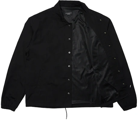 acmé de la vie Jaket Oversized Coach Bordir SS22 Unisex Hitam ADLV-22SS-JKEWCC-BLK Lookbook acmé de la vie Jaket Oversized Coach Bordir SS22 Unisex Hitam ADLV-22SS-JKEWCC-BLK