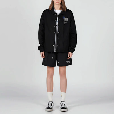 acmé de la vie Jaket Oversized Coach Bordir SS22 Unisex Hitam ADLV-22SS-JKEWCC-BLK Purchase acmé de la vie Jaket Oversized Coach Bordir SS22 Unisex Hitam ADLV-22SS-JKEWCC-BLK