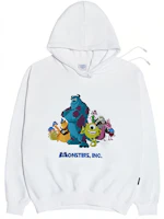 acmé de la vie x MONSTERS INC Hoodie White Unisex Long Sleeve Collaboration ADLV-20FW-HDDIWH-PMT acmé de la vie x MONSTERS INC Hoodie White Unisex Long Sleeve Collaboration ADLV-20FW-HDDIWH-PMT