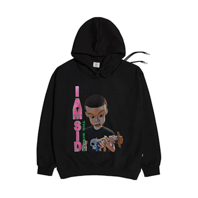 acmé de la vie Toy Story Hoodie Black Unisex Cartoon Graphic Pullover ADLV-20FW-HDDIBK-RSD
