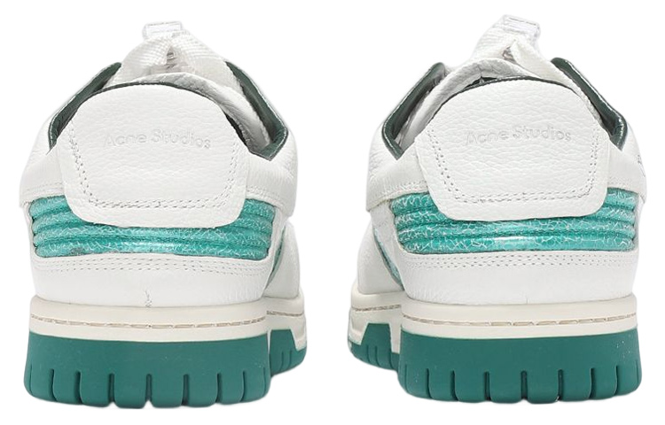 Lookbook Acne Studios 皮革低筒印花時尚板鞋 男款 白綠