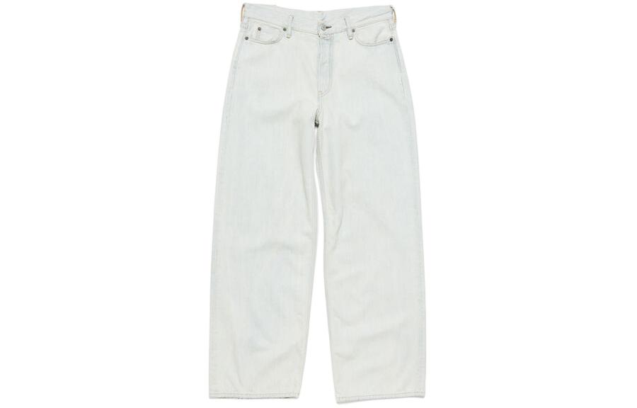 Order Acne Studios 1981 Mclean浅蓝色低腰宽松直筒牛仔裤 男款 B00350-228