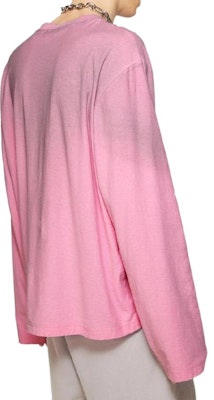 Acne Studios 1996 Camiseta Manga Larga Logo Rosa Unisex Corte Suelto. CL0197-DJS Purchase Acne Studios 1996 Camiseta Manga Larga Logo Rosa Unisex Corte Suelto. CL0197-DJS