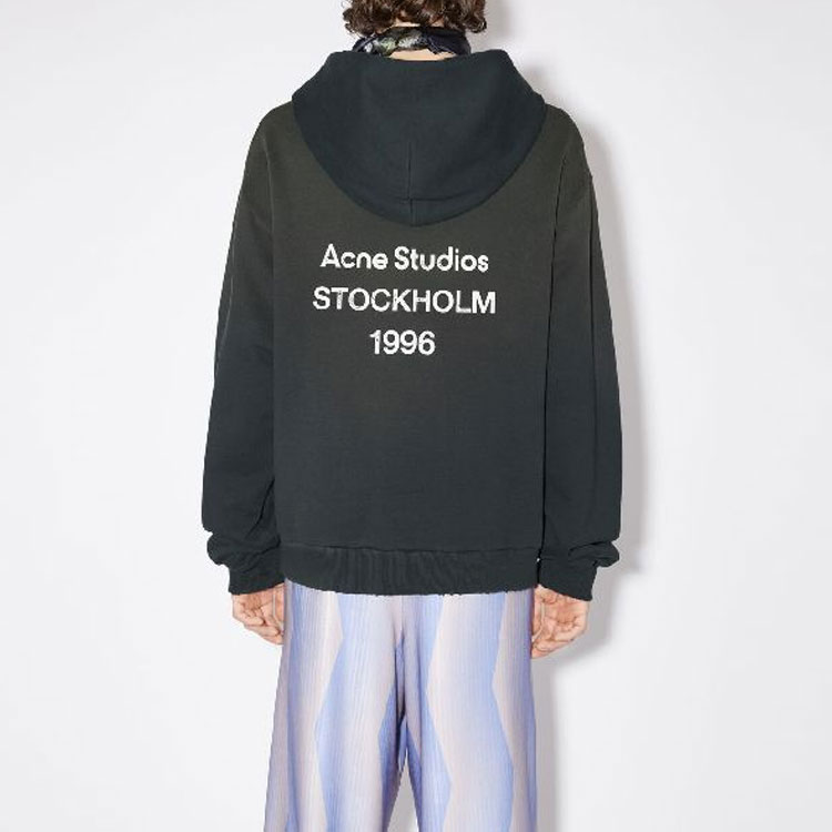 Purchase Acne Studios Sudadera Unisex Negra con Logo Diseño Serie 1996. CI0136900