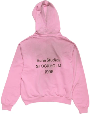 Acne Studios 1996 Logo Vintage Hoodie Pink Oversized Unisex. CI0136-DJS Buy Acne Studios 1996 Logo Vintage Hoodie Pink Oversized Unisex. CI0136-DJS