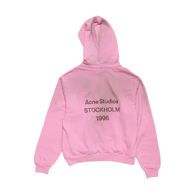 Acne Studios 1996 Vintage Logo Oversized Pink Hoodie Unisex. CI0136-DJS