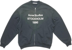 Acne Studios 1996 Vintage Washed Loose Fit Bomber Jacket Unisex CI0189 Acne Studios 1996 Vintage Washed Loose Fit Bomber Jacket Unisex CI0189
