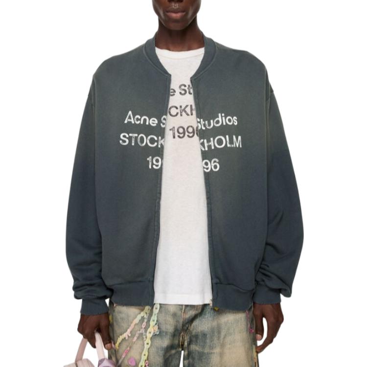Details for Acne Studios 1996 Vintage Washed Loose Fit Bomber Jacket Unisex CI0189