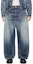 Lookbook Acne Studios 2023M Jeans Lelaki Baggy Mid-Waist Vintage Blue Washed Denim B00372-863