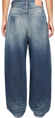 Acne Studios 2023M Jeans Lelaki Baggy Mid-Waist Vintage Blue Washed Denim B00372-863 Shop Acne Studios 2023M Jeans Lelaki Baggy Mid-Waist Vintage Blue Washed Denim B00372-863