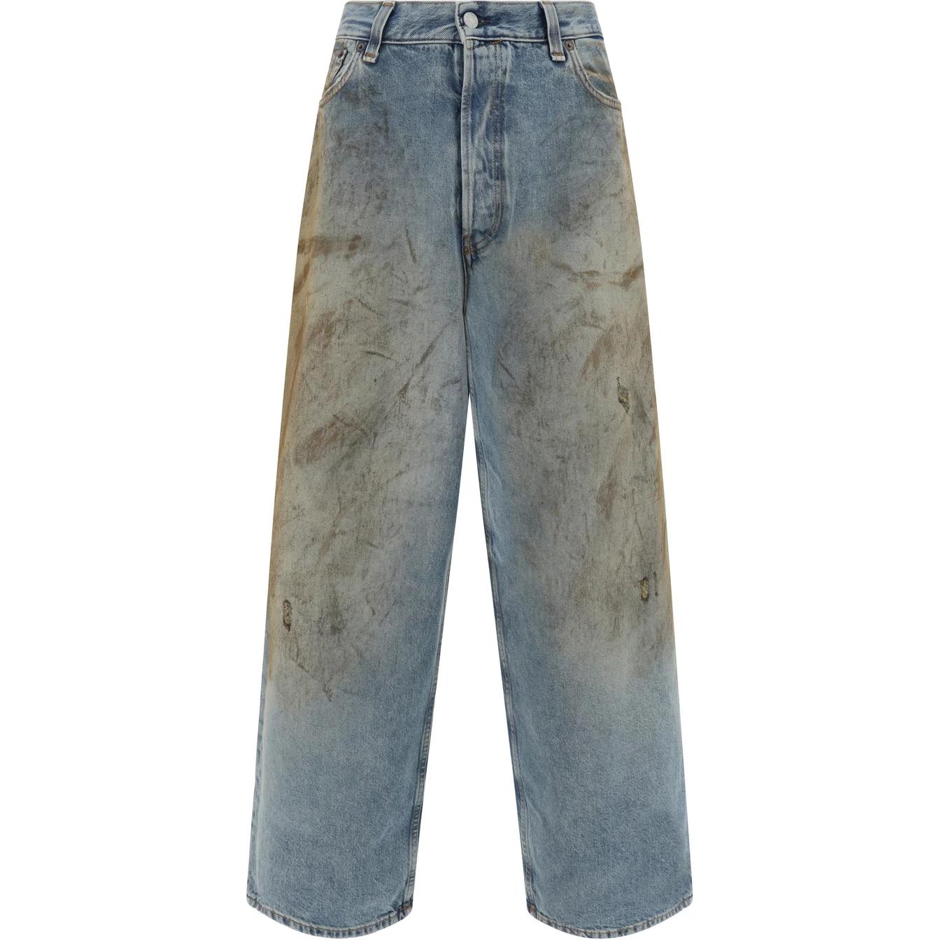 Acne Studios 2023M Super Baggy Patch Washed Loose Fit Denim Jeans Blue Men’s. B00381-863 圖 2