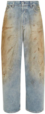 Acne Studios Celana Jeans Oversized Fit Ripped Biru 2023M. B00381 Buy Acne Studios Celana Jeans Oversized Fit Ripped Biru 2023M. B00381