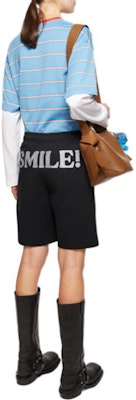 Acne Studios 2024 F/W Unisex Black Cotton Glitter Print Sweat Shorts. CE0062-900 Purchase Acne Studios 2024 F/W Unisex Black Cotton Glitter Print Sweat Shorts. CE0062-900