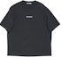 Order Acne Studios 2024 FW Black Loose Logo Print Short Sleeve T-Shirt. CL0274-900