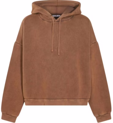 Acne Studios 2024 FW Solid Color Brown Oversized Hoodie for Men CI0138-ADN Buy Acne Studios 2024 FW Solid Color Brown Oversized Hoodie for Men CI0138-ADN