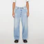 Lookbook Acne Studios Baggy Low-Rise Jeans Biru Muda Washed 1981M. B00348-228