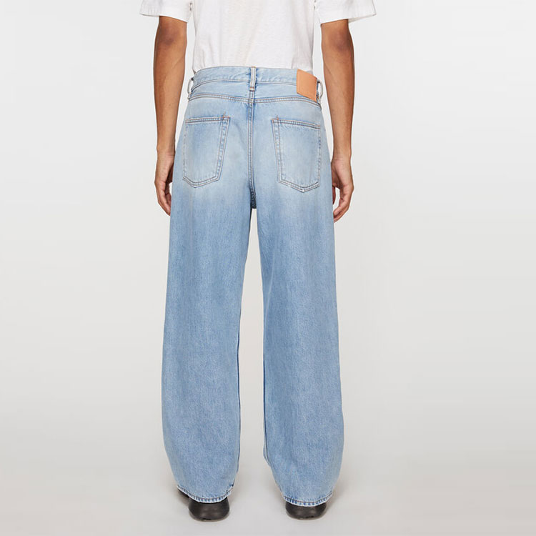 Acne Studios  Baggy Low-Rise Washed Light Blue Jeans 1981M. B00348-228 圖 4