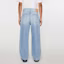 Shop Acne Studios Baggy Low-Rise Jeans Biru Muda Washed 1981M. B00348-228