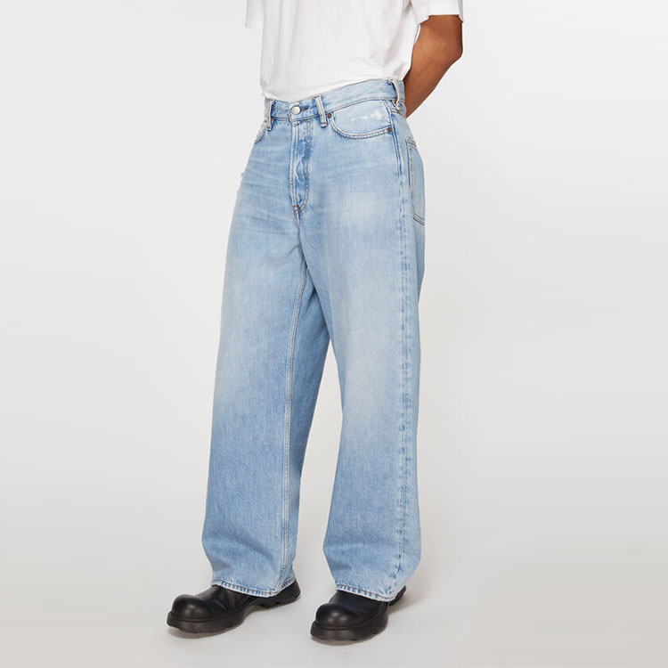 Acne Studios  Baggy Low-Rise Washed Light Blue Jeans 1981M. B00348-228 圖 5