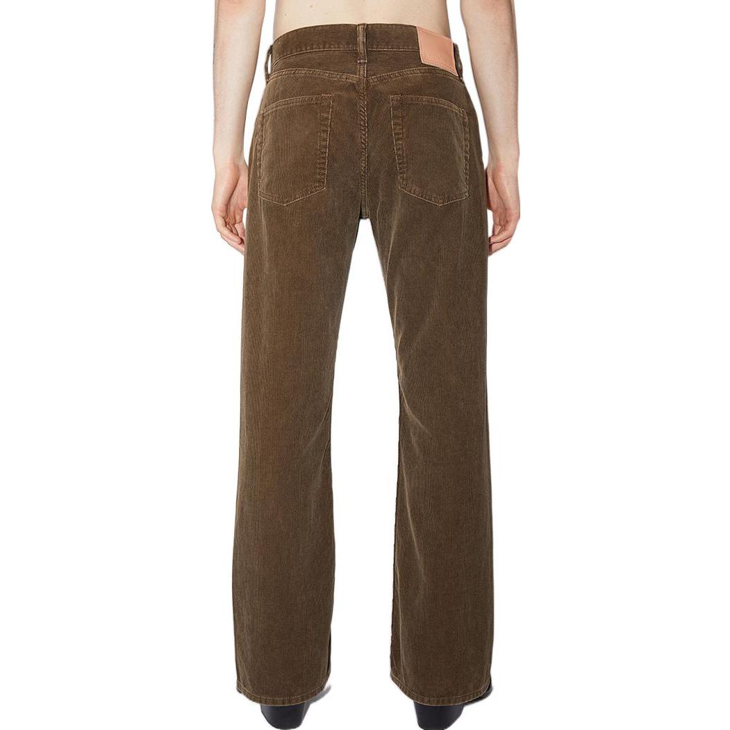 Lookbook アクネ ストゥディオズ ベージュ ヴィンテージ ルーズフィット ワイドレッグ ジーンズ B00283-AEK