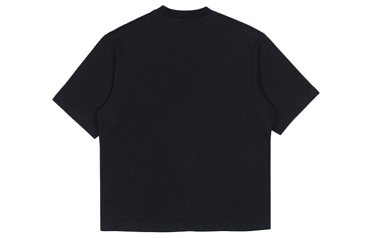 Acne Studios  Black Cotton Short Sleeve Crewneck T-Shirt BL0278-BLA 圖 3