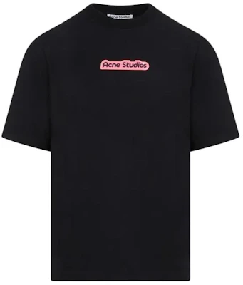 Acne Studios 黑色字母印花設計圓領T恤 BL0389-900 Buy Acne Studios 黑色字母印花設計圓領T恤 BL0389-900