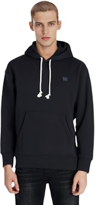 Acne Studios 黑色寬版連帽長袖上衣。 CI0132-BLACK Shop Acne Studios 黑色寬版連帽長袖上衣。 CI0132-BLACK