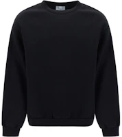 Order Acne Studios Black Plain Crewneck Pullover Sweatshirt. CI0126-900