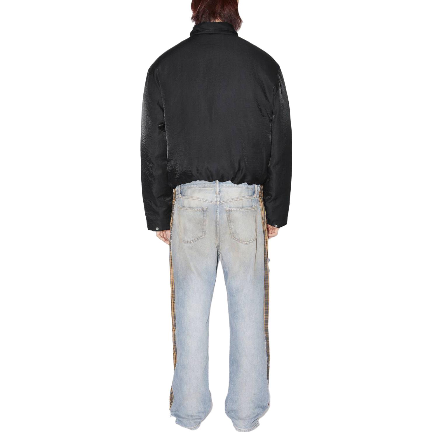 Shop Chaqueta Acolchada Negra con Cremallera Acne Studios. B90712-DH2