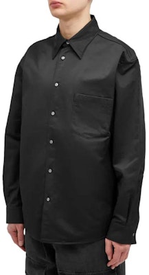 Acne Studios Black Solid Zip-Up Long Sleeve Jacket B90745-900 Shop Acne Studios Black Solid Zip-Up Long Sleeve Jacket B90745-900