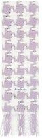 Acne Studios Geometric Scarf Light Purple/White CA0153AFF Acne Studios Geometric Scarf Light Purple/White CA0153AFF