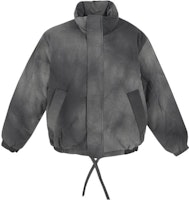 Acne Studios Graffiti Stand Collar Loose Fit Jacket Gray. B90706-902 Acne Studios Graffiti Stand Collar Loose Fit Jacket Gray. B90706-902