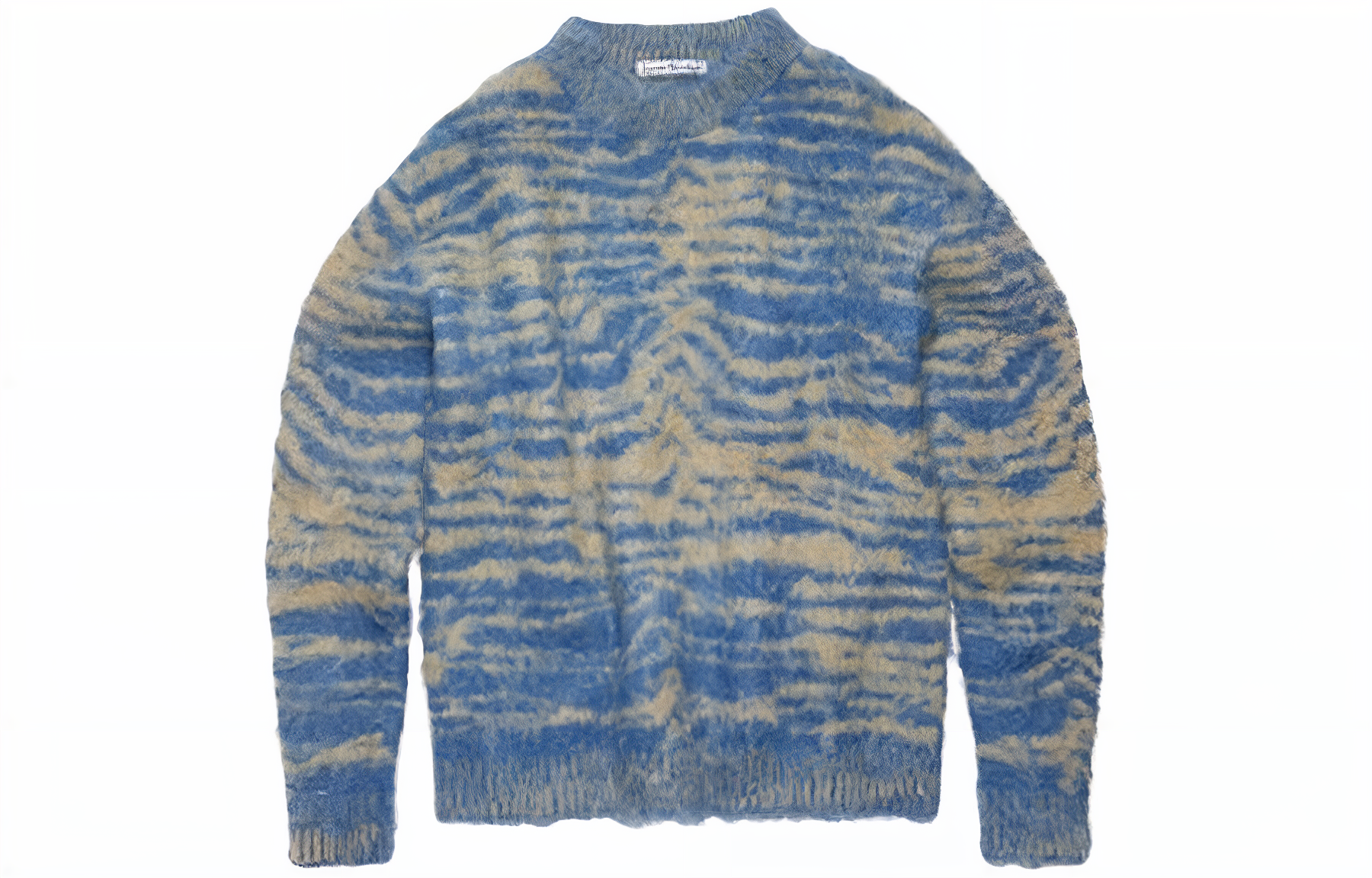 Order Acne Studios 提花圖案圓領針織毛衣 深米色. B60302-DHK