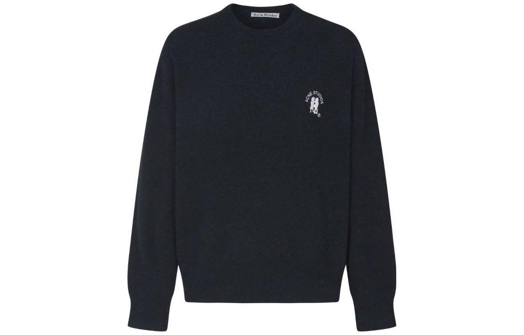 Acne Studios  Letter Print Crewneck Long Sleeve Sweater. B60293-DHG 圖 2