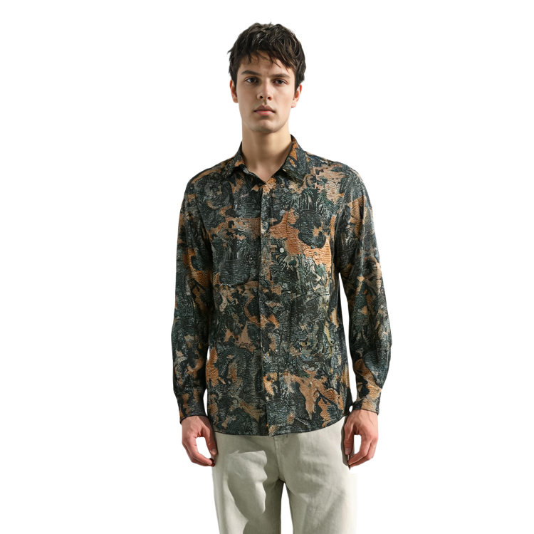 Sizing Acne Studios 長袖單排扣襯衫 BB0536-AMX