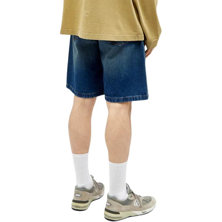 Purchase Acne Studios Loose Fit Straight Denim Shorts Biru BE0136-863