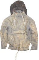 Acne Studios Loose Fit Zip-Up Hoodie Mud Grey. B90714-CVD Acne Studios Loose Fit Zip-Up Hoodie Mud Grey. B90714-CVD