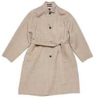 Acne Studios Loose Houndstooth Button Coat Light Brown B90751-DKN Acne Studios Loose Houndstooth Button Coat Light Brown B90751-DKN