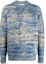 Buy Acne Studios Mohair Knit Crewneck Sweater Blue Yellow B60302