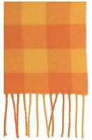 Acne Studios Multicolor Letter Knit Scarf in Orange. CA0262CR8 Acne Studios Multicolor Letter Knit Scarf in Orange. CA0262CR8