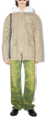 Acne Studios Oversized Long Sleeve Jacket Cold Beige B90721-AE5 Lookbook Acne Studios Oversized Long Sleeve Jacket Cold Beige B90721-AE5